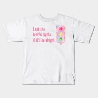 Death by a Thousand Cuts Traffic Lights Kids T-Shirt